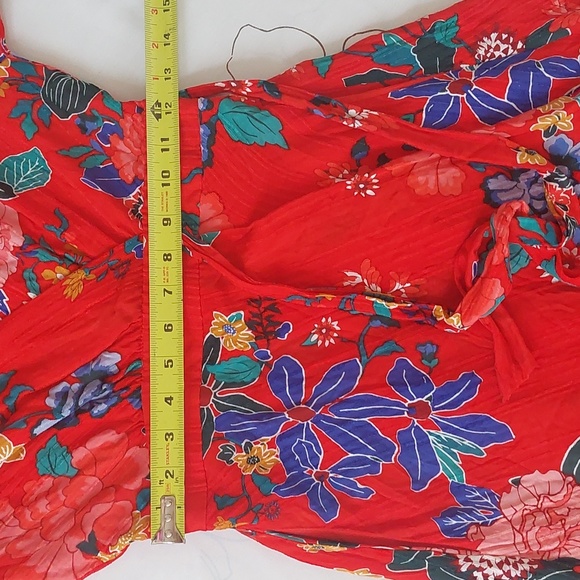 Anthropologie wrap midi dress - Picture 10 of 16